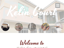 Tablet Screenshot of kelincourthotel.com